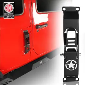 Hooke Road Mmr.30027 1pcs Door Hinge Step Built-in Bottle Opener For 2018-2026 Jeep Wrangler Jl Jt