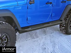 Jp-g4u7310sb Iboard Off-road Stainless Steel Side Steps Armor Fit 07-18 Jeep Wrangler Jk 4dr