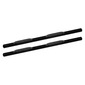 118-5214 Iconic Accessories For Chevy Silverado 2500 Hd 20-25 4 Inch Black Oval Straight Step Bars