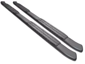 40-23800 Ionic - Steelcraft 4 Inch Curved Black Nerf Bars Fit 19-25 Ram 1500 Dt Body With 6-lugs Quad Cab