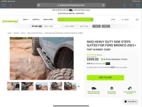 Ss089 Ironman Side Step Bronco 2021 #3