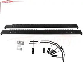 11629466 Issecondery 2pcs Nerf Bars Running Board Fits 2019-2023 Ram 1500 Crew Cab Pickup Side Steps