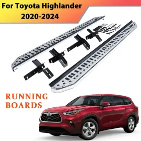 Hld02000lhb0tb00 Itspicka Pair Aluminum Running Boards For Toyota Highlander 2020-2024 Side Steps 400lbs