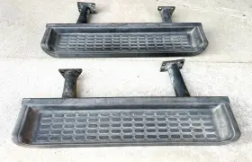 122.am8598 Jeep Tj Wrangler Oem Side Step Running Boards 1997 1998 1999 2000 #2