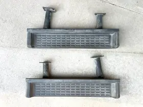 122.am8598 Jeep Tj Wrangler Oem Side Step Running Boards 1997 1998 1999 2000