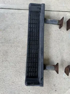 55175158 Jeep 97-00 Wrangler Tj Running Boards Both Black Side Steps Oem Rhino Lined #2
