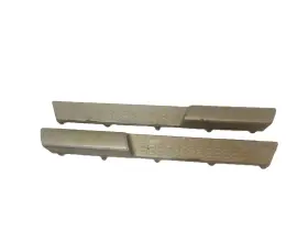 55295601 Jeep Wrangler Tj 97-02 Oem Factory Platinum Side Step Molding Flares No Brackets