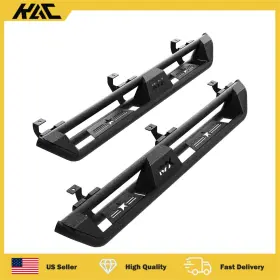 405259 Kac Running Boards For 2007 2008-2021 Toyota Tundra Crew Max Cab Side Step Bars Kit