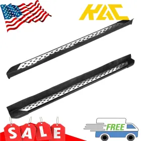 Fuy165512 Kac Running Boards For 2016-2022 Honda Pilot Suv Sidestep Aluminum Alloy With Hardware