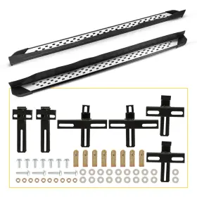 Ni778089 Kac 1 Set Running Boards Side Steps Nerf Bars For 2017-2023 Honda Cr-v Aluminum