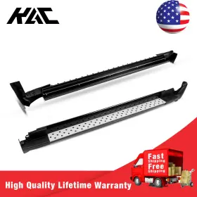 Tho219365 Kac 2pcs Running Boards For 2007-2011 Honda Cr-v Nerf Bars Side Steps Aluminum