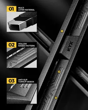 Top132231 Kac Running Boards For 2019-2022 Dodge Ram 1500 Crew Cab Side Step Nerf Bars Kyx #2