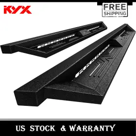 Top132231 Kac Running Boards For 2019-2022 Dodge Ram 1500 Crew Cab Side Step Nerf Bars Kyx