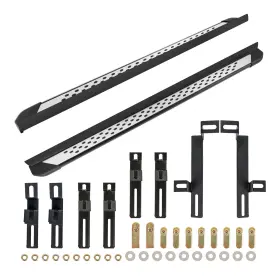 Top165529 Kac Running Boards For 2020 2021 2022 2023 Toyota Highlander 20-23 Aluminum Alloy