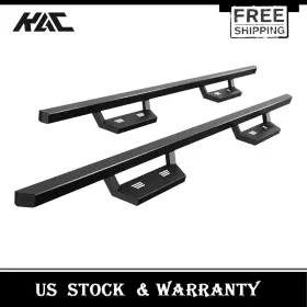 Top677104 Kac For 2007-2020 Toyota Tundra Crewmax Cab Running Board Nerf Bar Side Steps