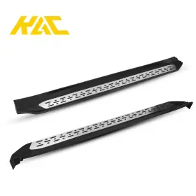 Xia170208 Kac 2014-2019 For Toyota Highlander Aluminum Running Boards Side Step Nerf Bar Black