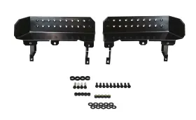 50432 Kentrol For Jeep Cj7/yj Side Steps Pair 76-95 Cj7 Wrangler Yj Powdercoat Black