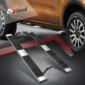 Ko98007s Ko Speed Ko97615s 6.5 Inch Stainless Running Boards Side Step Bar For Ford Ranger Ext Cab 2019-2023