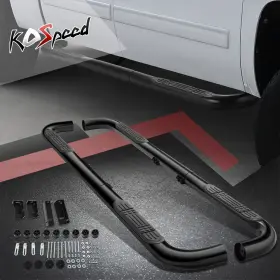 Ko98468s Ko Speed 3.5 Inch Step Nerf Bar Running Board For Sierra Silverado Extended/crew Cab 1999-2011
