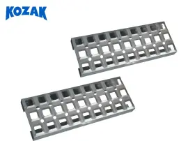 V-vnl-0008 Kozak Cab Side Rear Step 13.5 Inch - 2 Pcs Small Compatible With Volvo 2004-2024