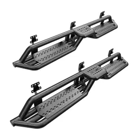 K102gw20108 Kuiperauto 6 Inch Running Boards Side Steps Rails Compatible 2019-2024 Dodge Black