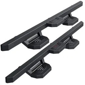 0izbhl2o-sc Kybolt Running Boards Compatible With 2005-2023 Toyota Tacoma Double Cab Steel Rock
