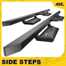 Aa786349 Kyx Running Board For 2009-2018 Dodge Ram 1500 Quad Cab 6 Inch Black Nerf Bars Side Step