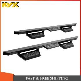 Adv181726 Kyx Pair Running Boards Side Step For Jeep Wrangler Jk 2018 2008 2011-2018