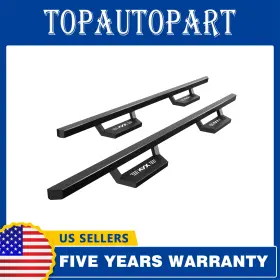 Bul133343 Kyx 2pc Running Boards For 2007-2012 2013 2014 2015 2016 2017 2018 Jeep Wrangler