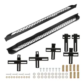 Car165543 Kyx Running Boards For 2017-2023 Cr-v Side Steps Aluminum Alloy With Hardware
