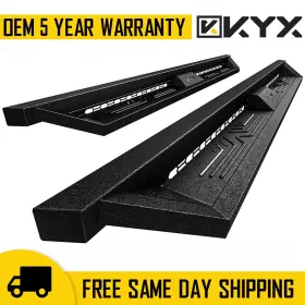 Kc3cen23200 Kyx 2pcs Running Boards For Dodge Ram 1500 Crew Cab 2019-2024 Sides Step Bars New