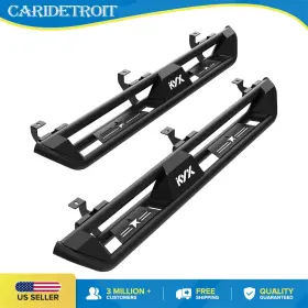 Kin936268 Kyx 2x Running Boards For 15-2020 Ford F150 2017-2020 F250 Super Crew Cab 3 Tube