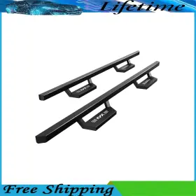 Kyx140549 Kyx Fit For 2019-2022 Dodge Ram 1500 Crew Cab Running Boards Side Steps Bars Black