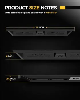 Kyx155680 Kyx Running Boards Fits Chevy Colorado Gmc Canyon 2015-2023 2024 Crew Cab Step Bars #2