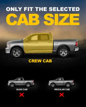 Kyx161483 Kyx 2x Running Board Fit For 2019-2024 Dodge Ram 1500 Crew Cab Side Steps Bars New #2