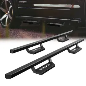 Kyx161483 Kyx 2x Running Board Fit For 2019-2024 Dodge Ram 1500 Crew Cab Side Steps Bars New