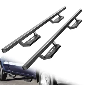 Kyx847839 Kyx Fits 2019-2024 Chevy Silverado Gmc Sierra 1500 Crew Cab Step Bar Running Boards