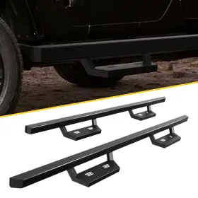 Lnm783508 Kyx New 2x For 19 -2024 Dodge Ram 1500 Crew Cab Running Boards Side Steps Bars