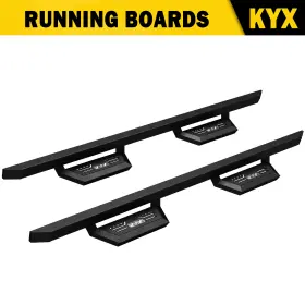Mia200240 Kyx For 2019-2021 2022 Dodge Ram 1500 Crew Cab Running Boards Nerf Bar Side Steps