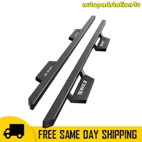 Mia738775 Kyx For 2019-2022 Ram 1500 Crew Cab 5 Inch Side Steps Bars Running Boards