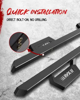 Sup138387 Kyx For 2020-2022 Jeep Gladiator Jt 4 Door Running Boards Side Steps Nerf Bar #2