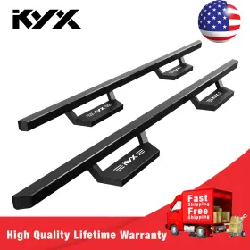 Tho209571 Kyx 2019-2021 For Jeep Gladiator Jt 4 Doors Running Boards Side Steps Nerf Bar
