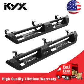 Tho216319 Kyx For 2007-2018 Wrangler Jk 4 Door Running Boards Side Steps Nerf Bars