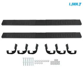 Om265473oc Lablt 6 Inch Running Boards Side Steps For Silverado Sierra 1500 Crew Cab 2019-2023