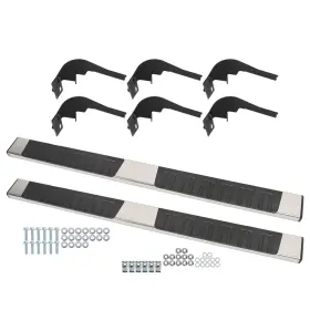 Law176892 Labwork Running Boards For Dodge Ram Quad Cab 09-18 Steel 6 Inch Nerf Bar Side Step