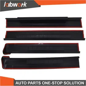 Tl12170q Labwork Rocker Panel Protector Guard Covers For Silverado/sierra Crew Cab 01-06
