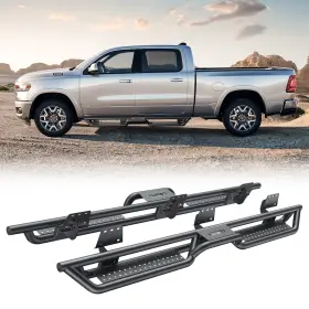 Lasfit 758637181783 Truck Running Boards Fit For 2019-2026 Ram 1500 Crew Cab Only