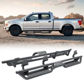 Rb-fd01 Lasfit Running Boards For Ford F-150 2015-2026 And F-250 F-350 Super Duty 2017-2026
