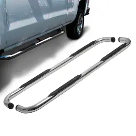 6576c Leadzm 3 Inch Chrome Side Step Nerf Bars Rail Running Boards For 97-98 F150/250 97-03 F150 #3