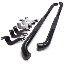 Msxtsb-0012b Ledin 3 Inch Side Step Bar For 2007-2017 Toyota Tundra Crewmax Extended Crew Cab 4 Door